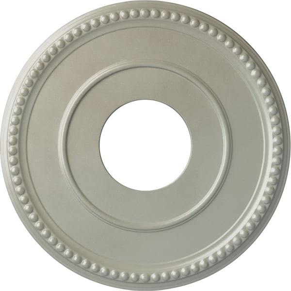 Ekena Millwork Bradford Ceiling Medallion (Fits Canopies up to 6 5/8"), 12 1/2"OD x 3 7/8"ID x 3/4"P, Flash Copper CM12BRFCS - main